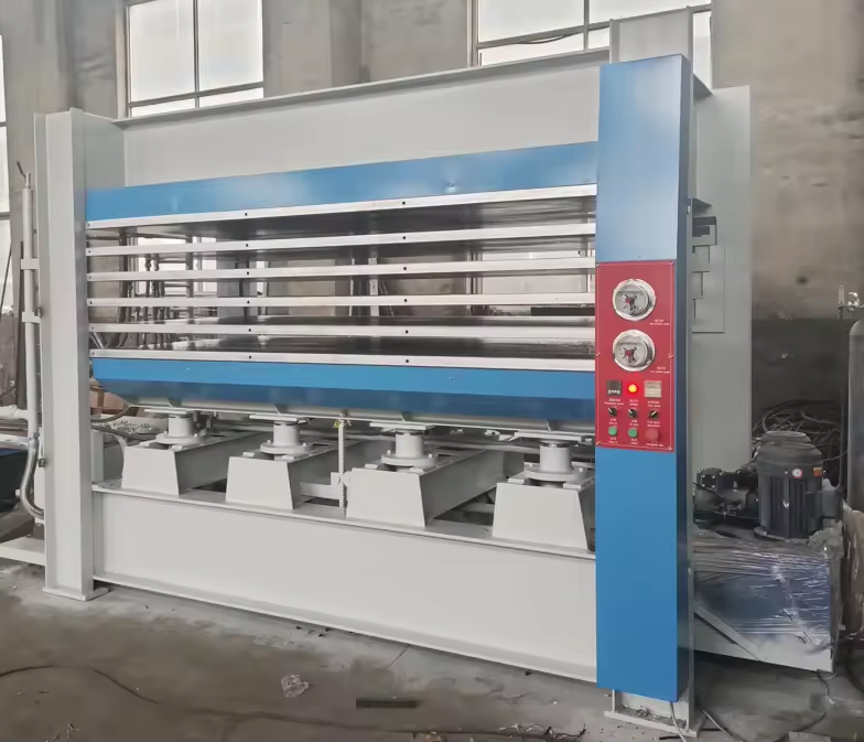 High-Quality Woodworking Hot Press Machine - Precision Pressing for Wood Processing