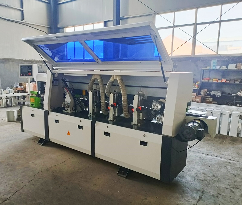 Working Process of Edge Banding Machine Rotary Line